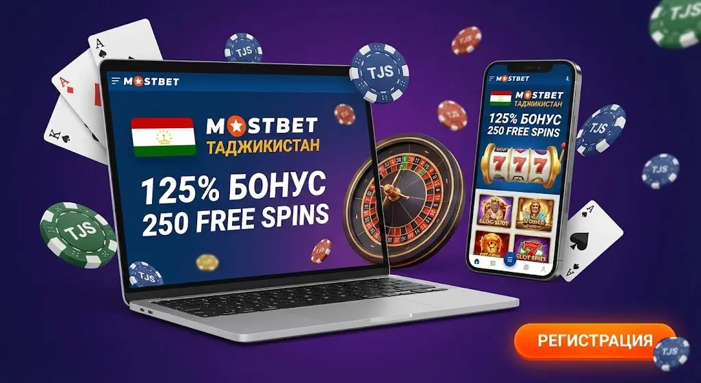 Mostbet регистрация в Таджикистане пошаговая инструкция для новых игроков